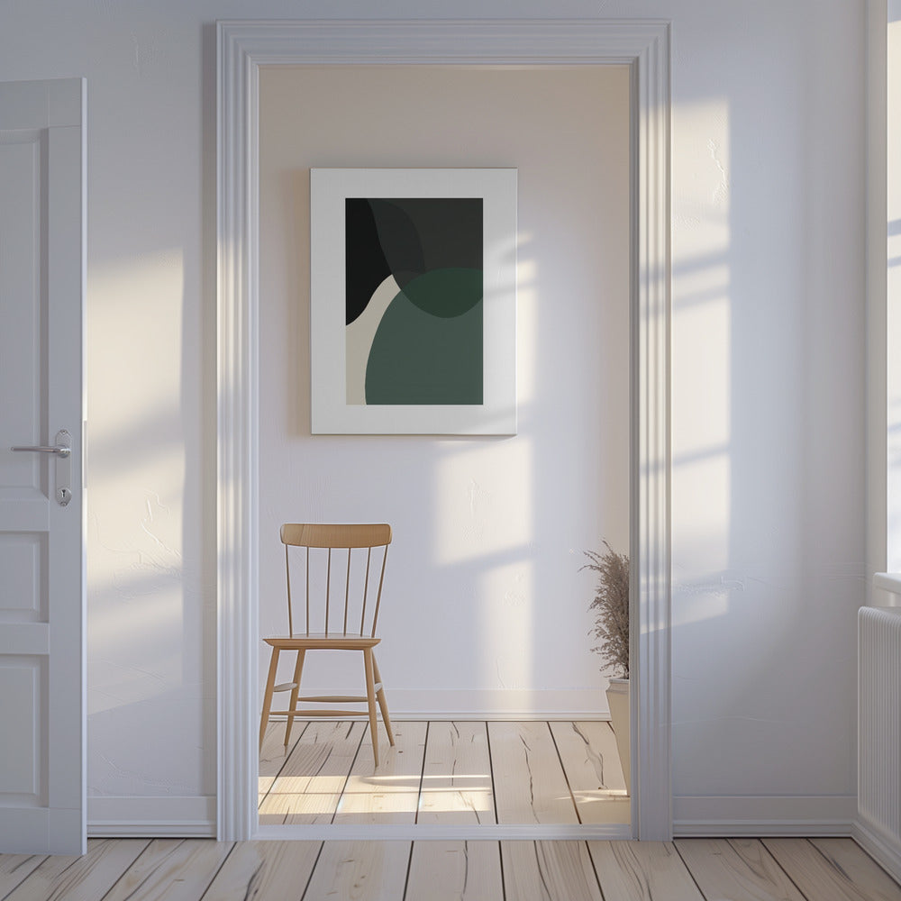 Abstract Shapes Art Print | Canvas