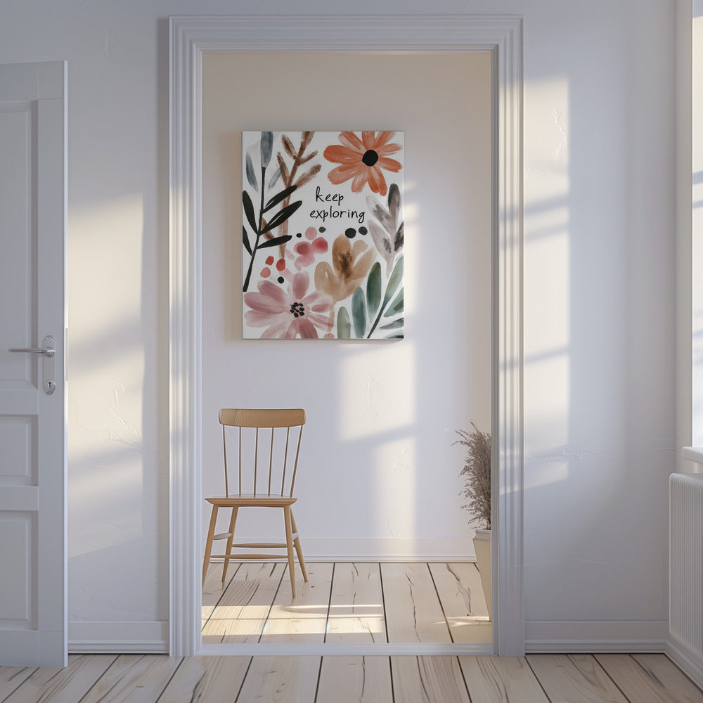 Floral Adventure | Canvas