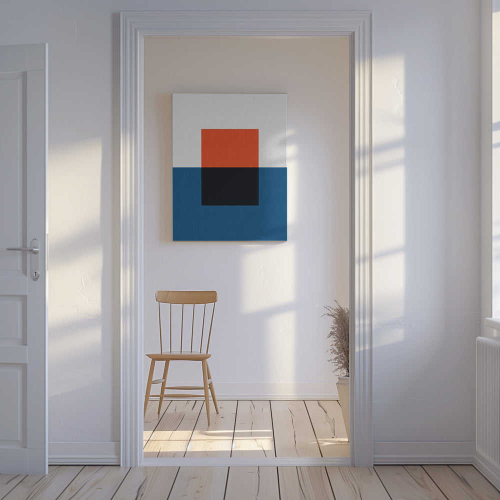 Blue and red 2 | Canvas