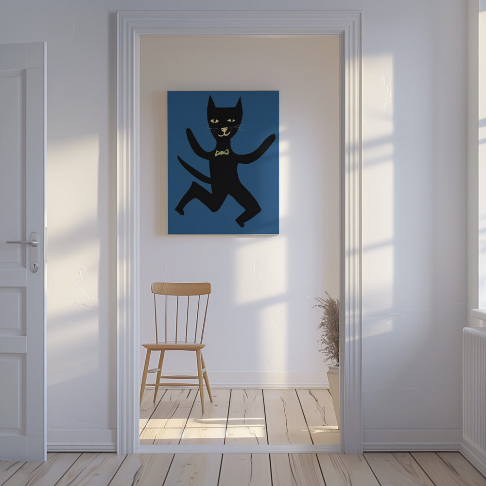 Black cat | Canvas