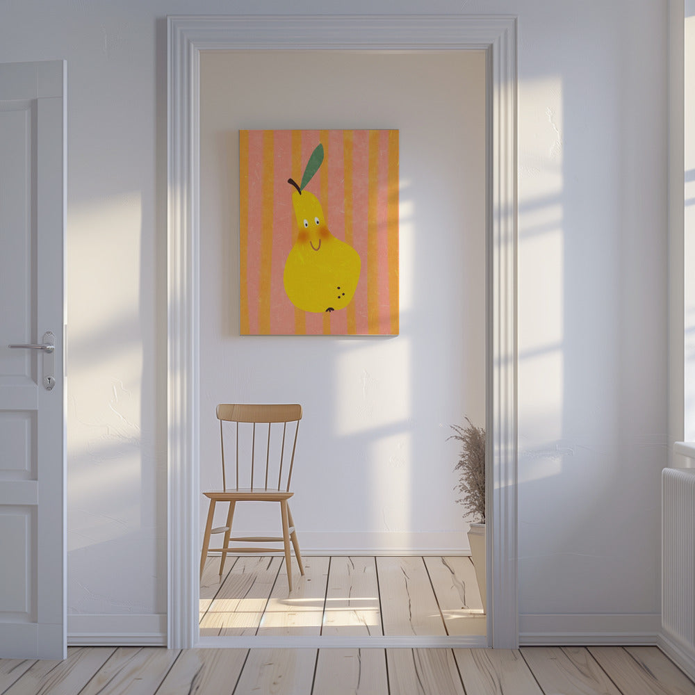 Hello pear | Canvas