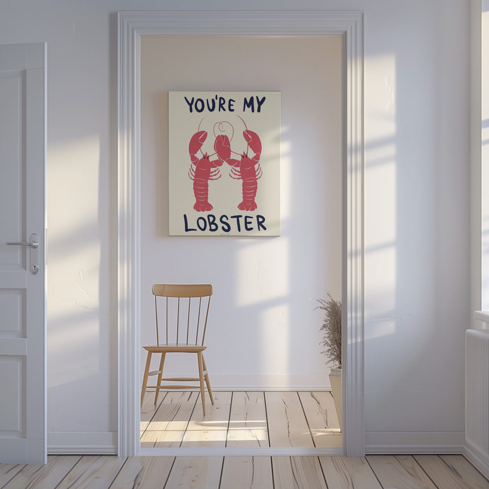You're My Lobster | Canvas