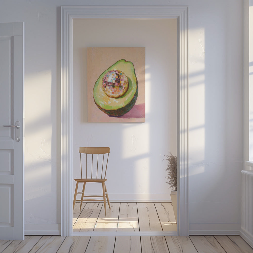 Disco Avocado Delight | Canvas