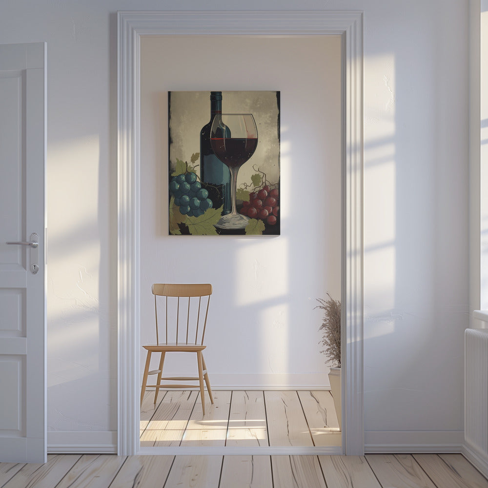 Red Red Wine No 4 | Canvas