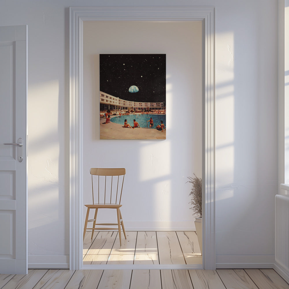 Lunar Pool | Canvas