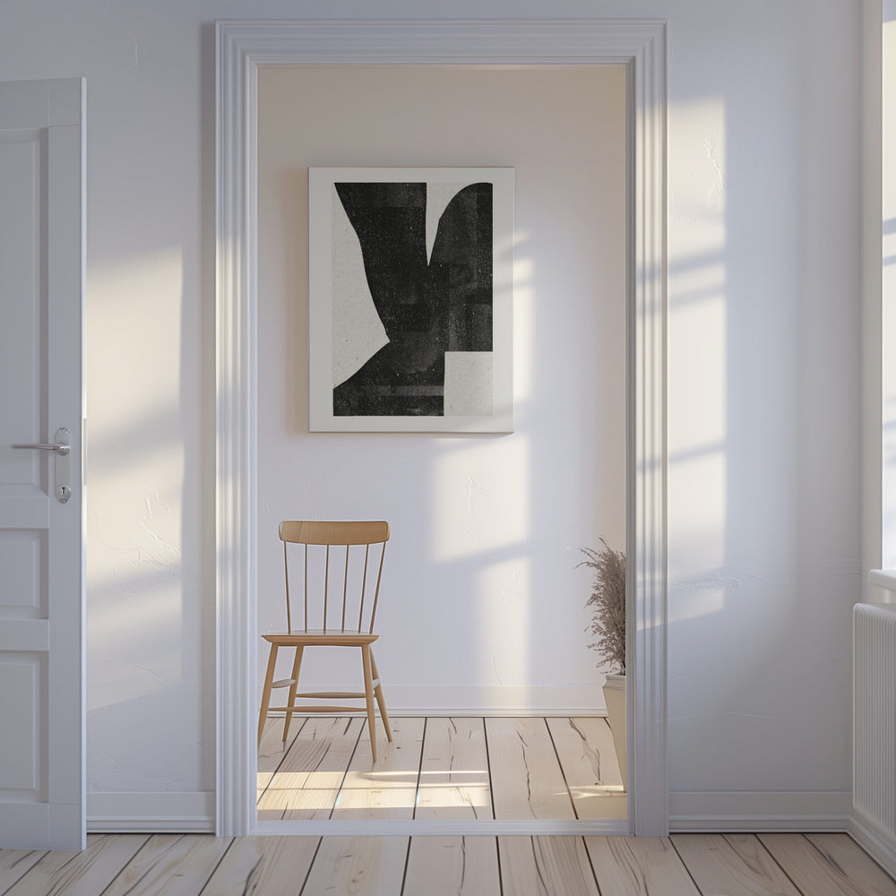 Dark Silhouette Form | Canvas