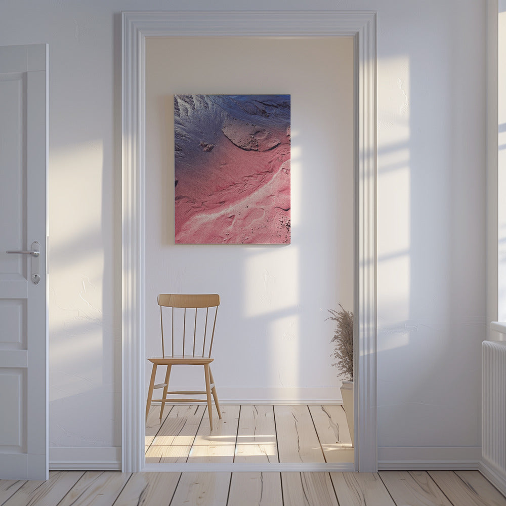 Crimson Tides Flow | Canvas