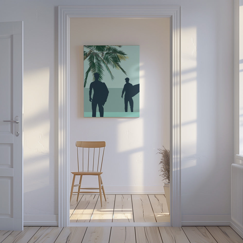 Surf Blue II | Canvas