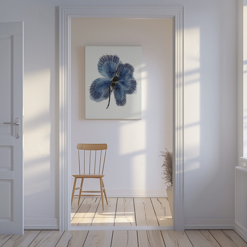 Blue Flower 1 | Canvas