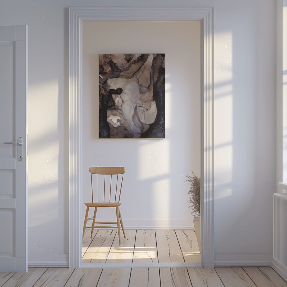 Organic Shapes in Earthy Tones | Canvas