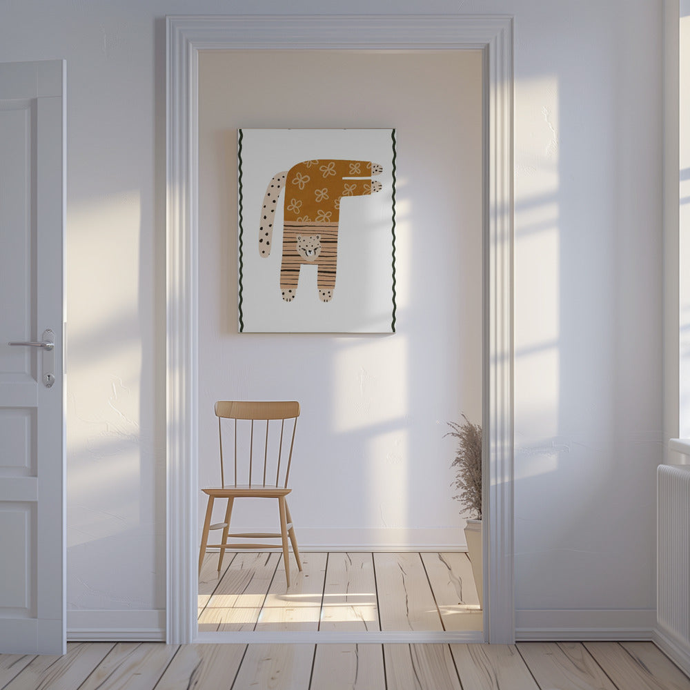 Whimsical Cheetah | Canvas