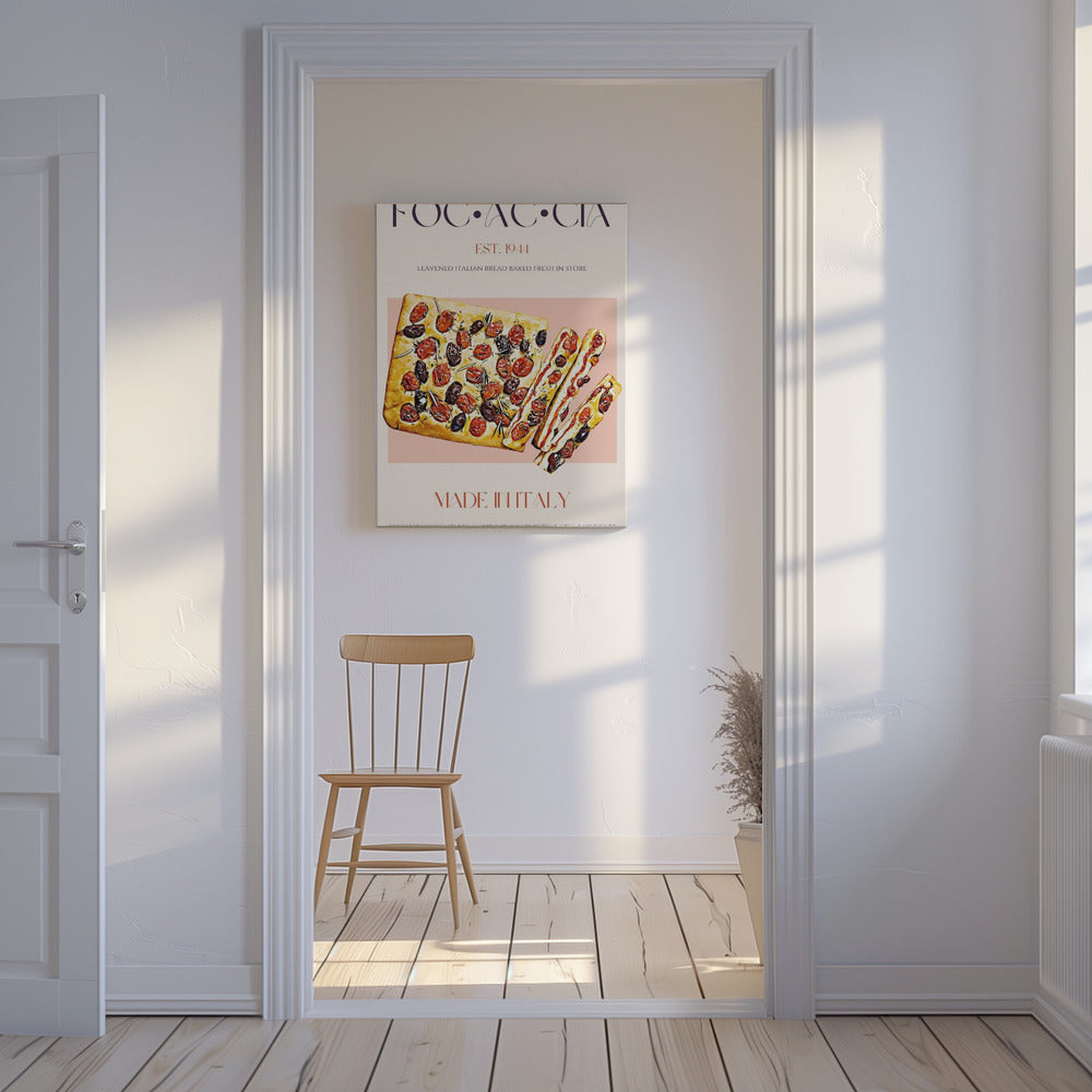 Italian Bread with Tomatoes and Olives | Canvas