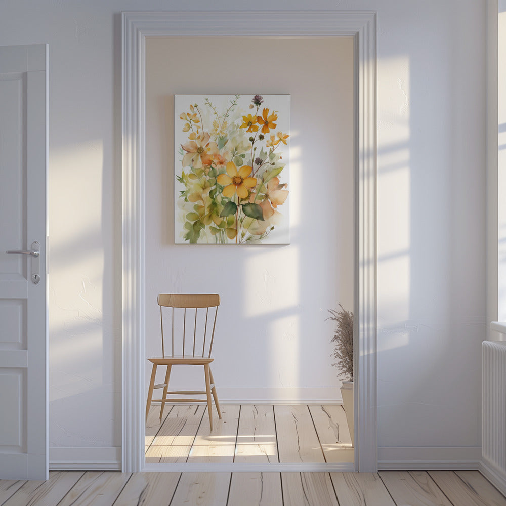 Summer Flowers No 4 | Canvas