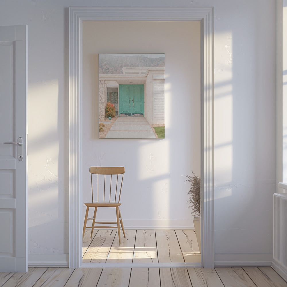 Turquoise Entryway | Canvas