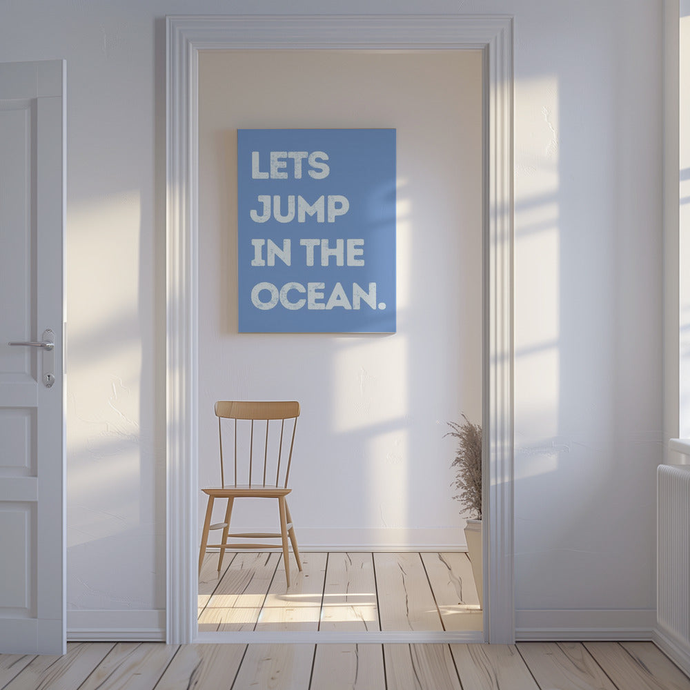 Jump In the Ocean | Canvas