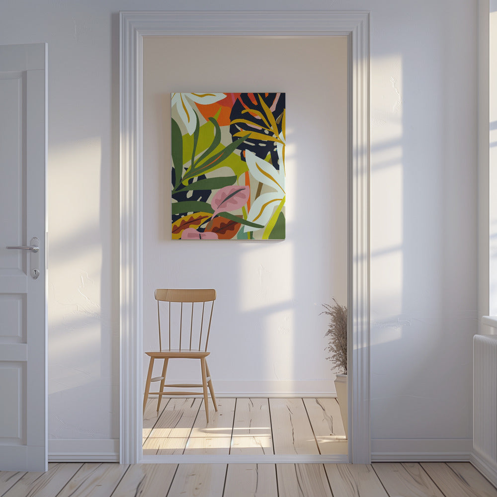 Jungle Abstract Pattern | Canvas