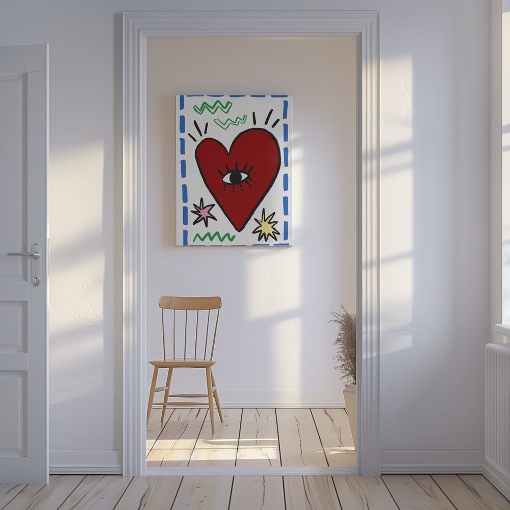 Heart's Vision | Canvas