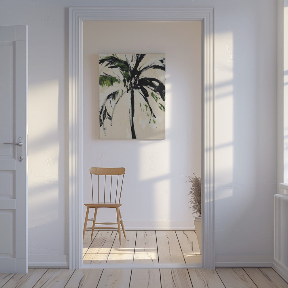 Abstract Palm Tree | Canvas