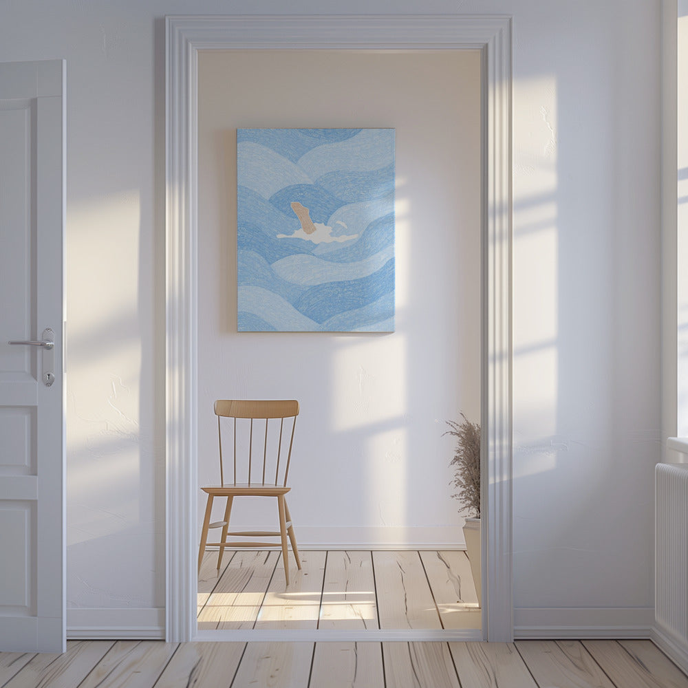 Wavebound Escape | Canvas