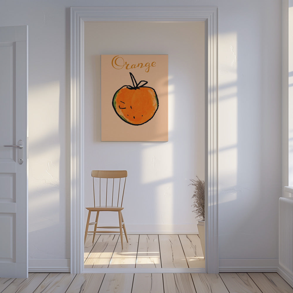Sunny Citrus Bliss | Canvas