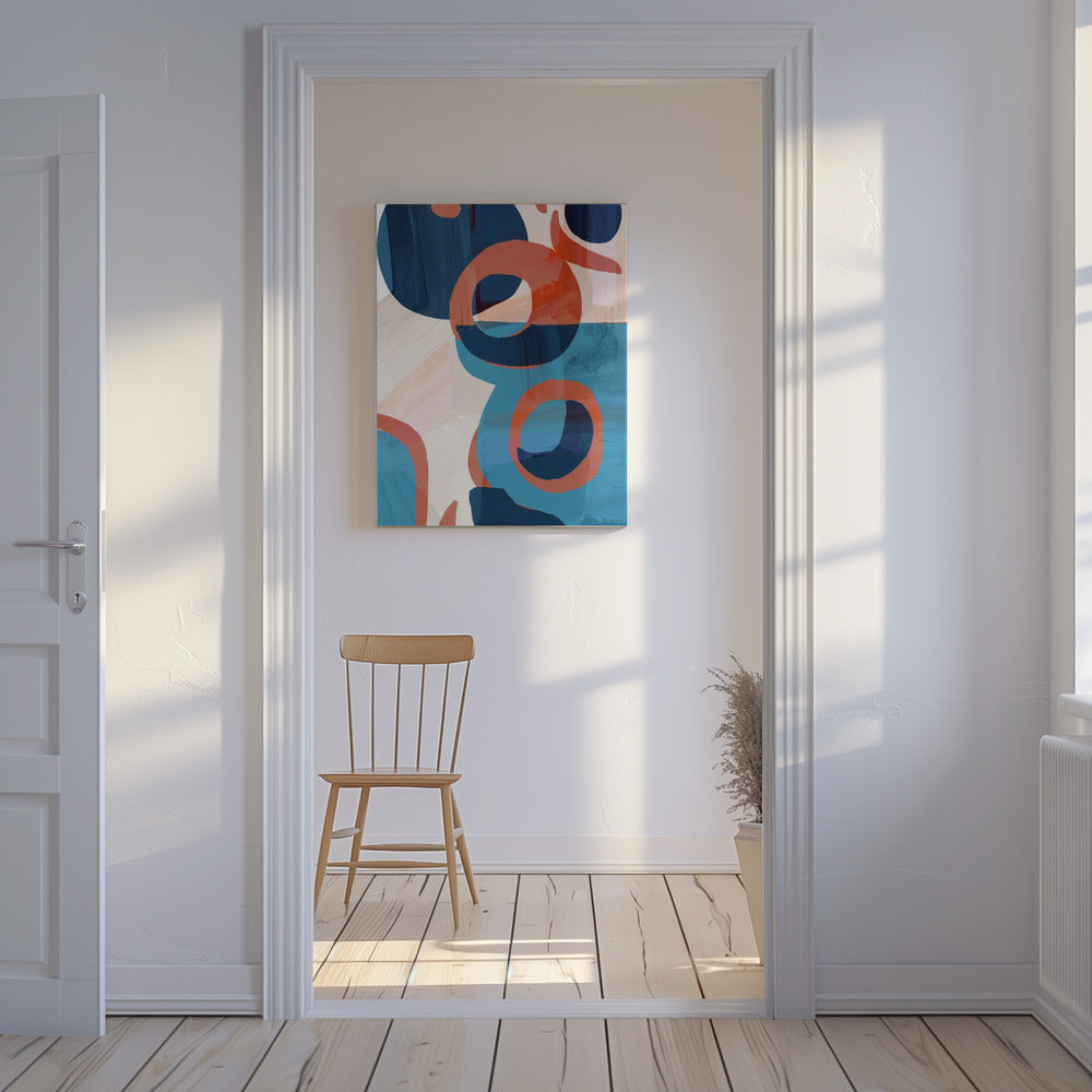 Geometric Shapes And Vibrant Colors | Canvas