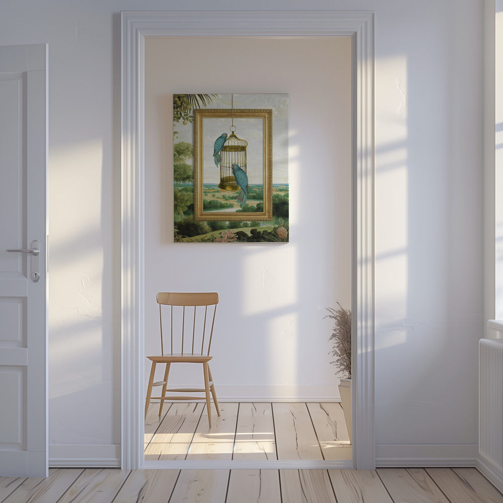 The Golden View | Canvas