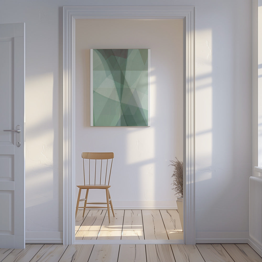 Verdant Facets | Canvas