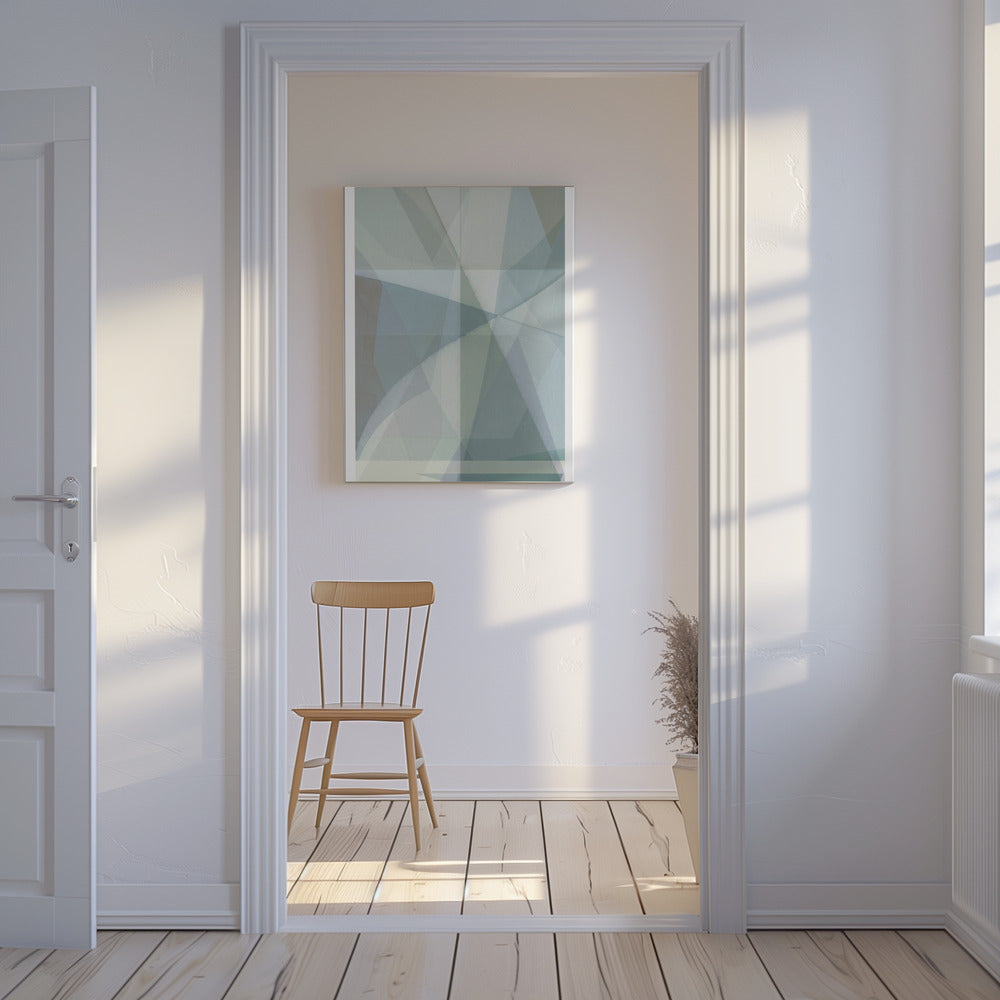 Geometric Shapes In Muted Tones | Canvas