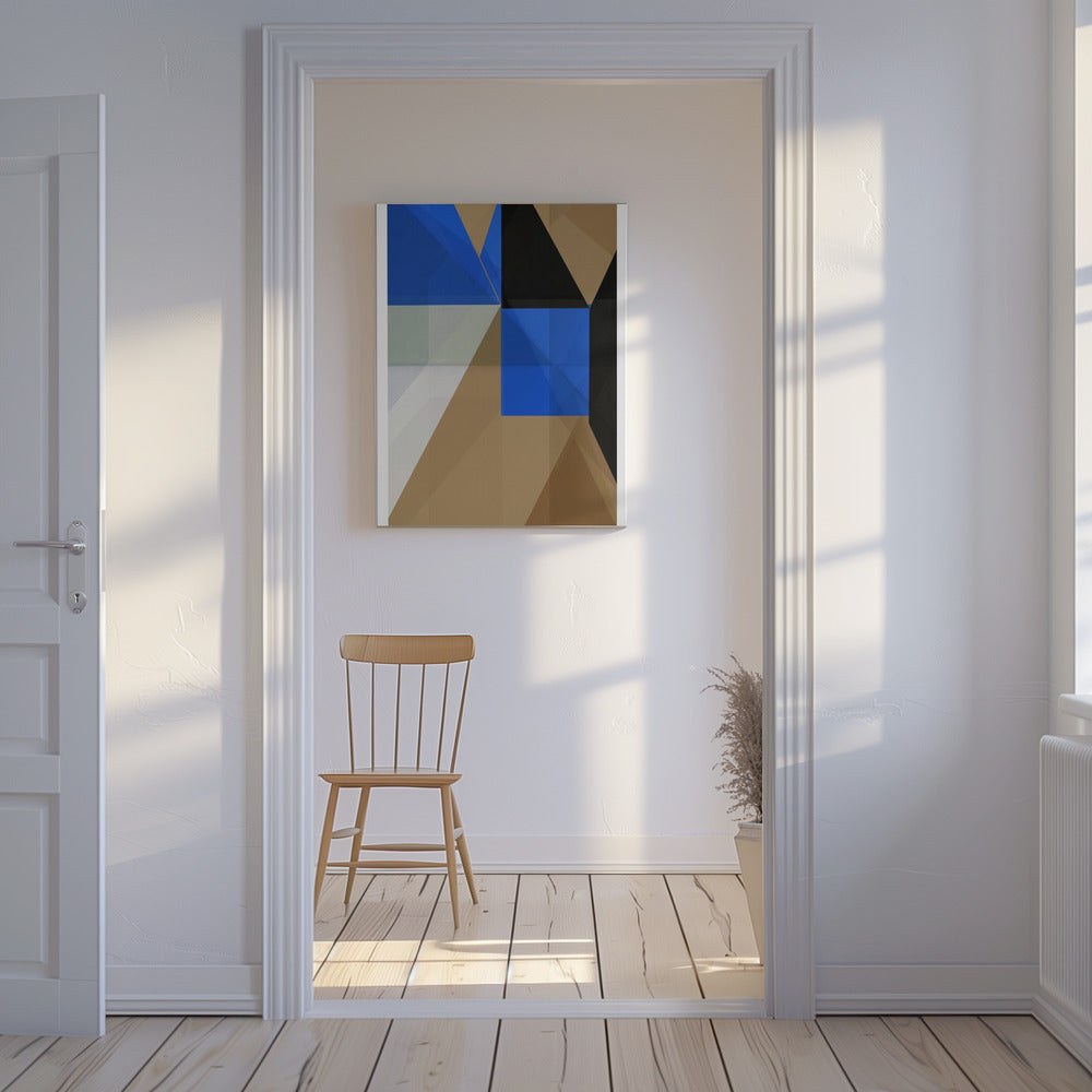 Cobalt Geometry | Canvas