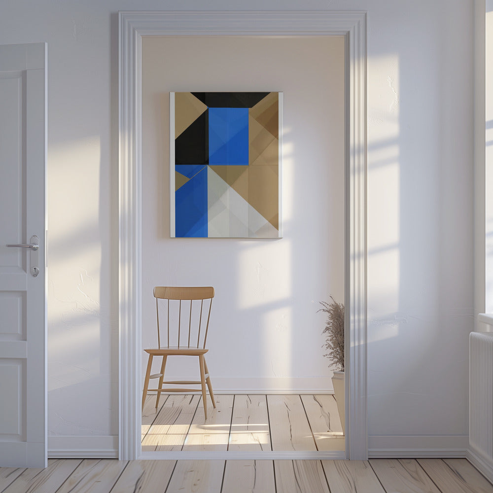 Cobalt Geometry | Canvas