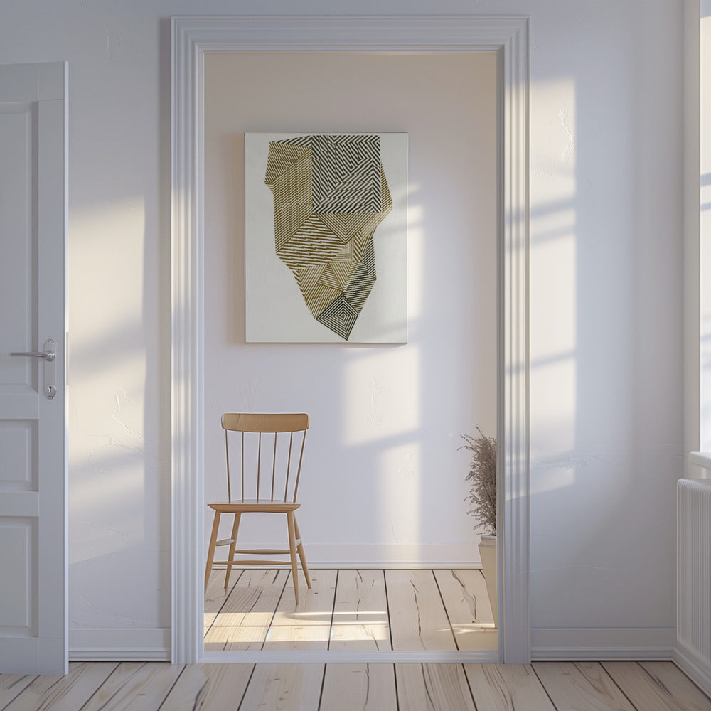 Polygonal shape II. | Canvas