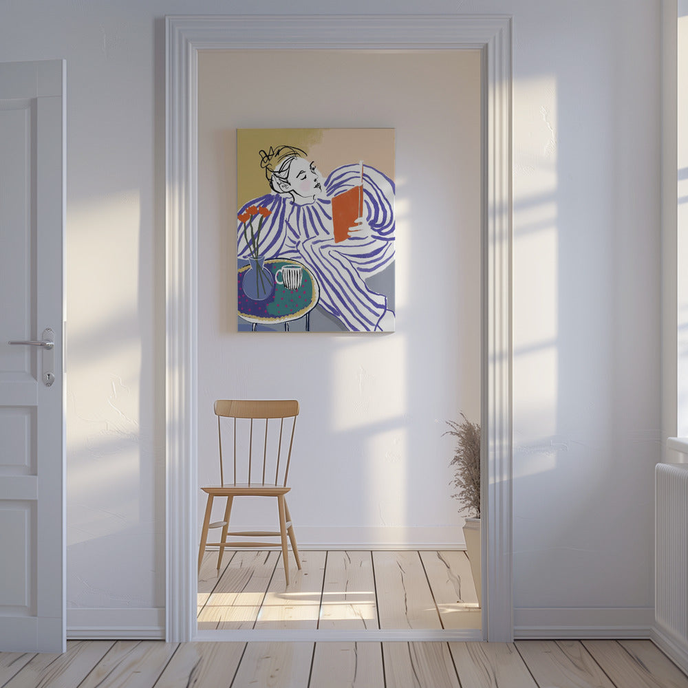 Cozy Reading Corner | Canvas