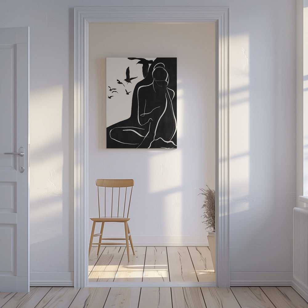 Flying Birds | Canvas