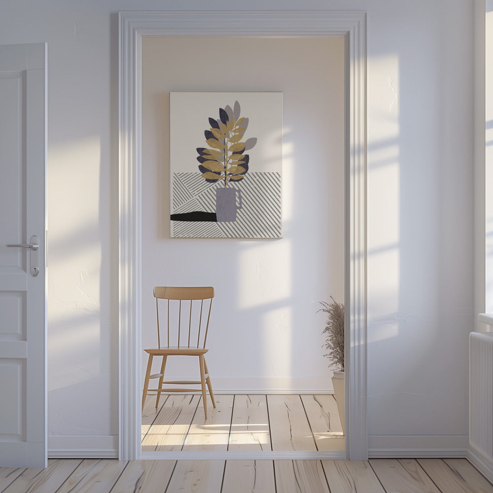 Vase a By Catsanddotz 5 To 7 30 X 42 Inches L | Canvas