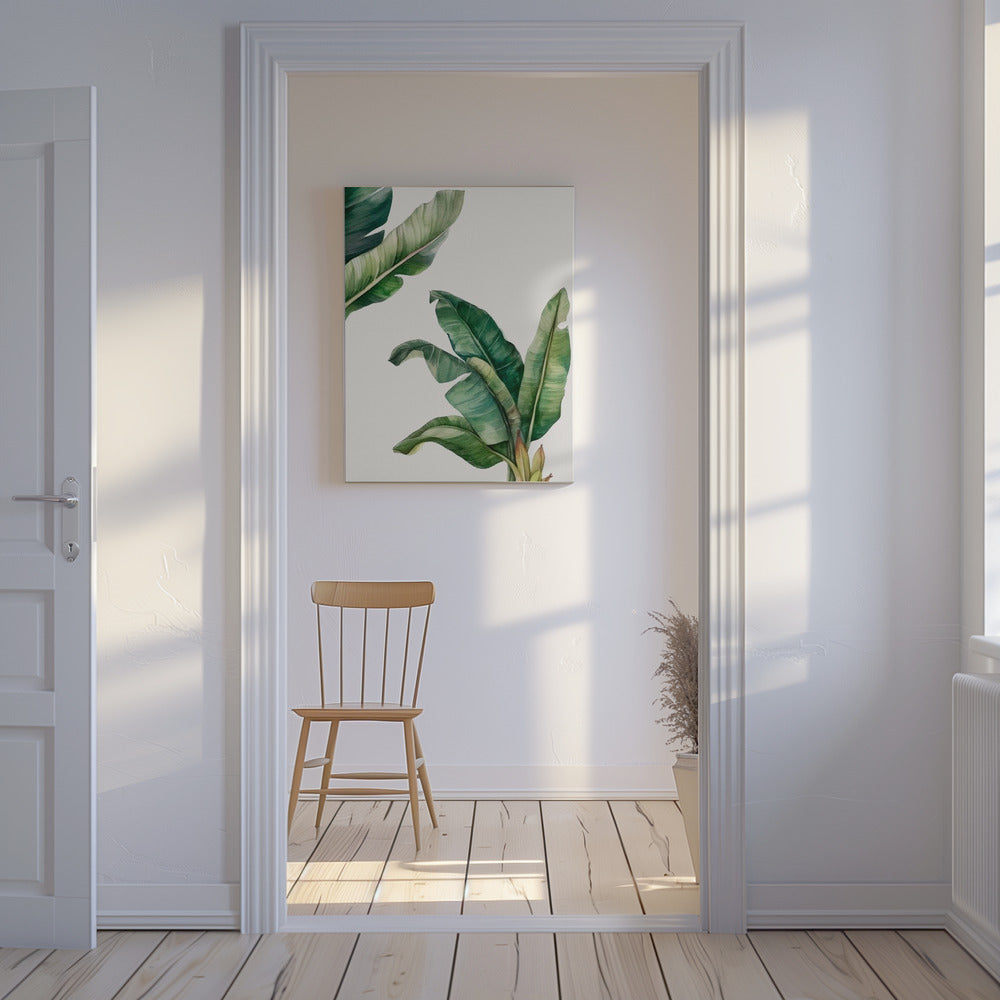 Green Leaves | Canvas