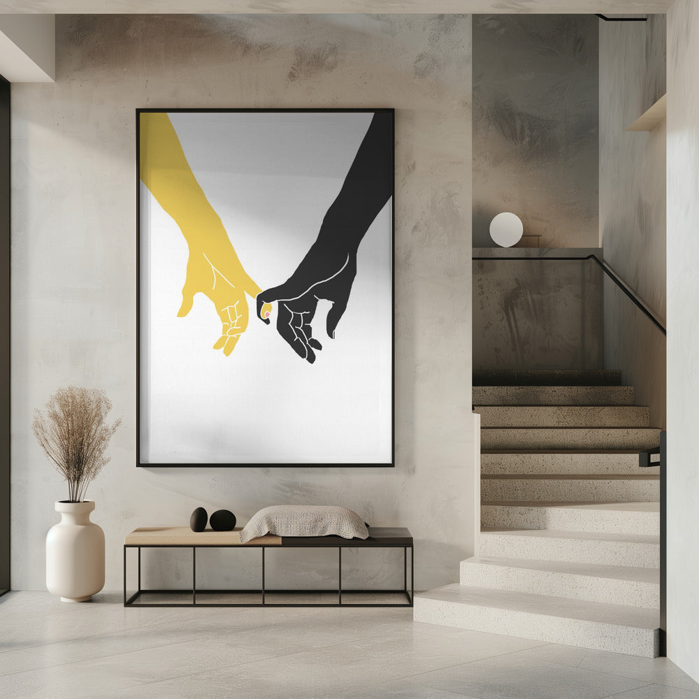 Hands Pinky | Poster