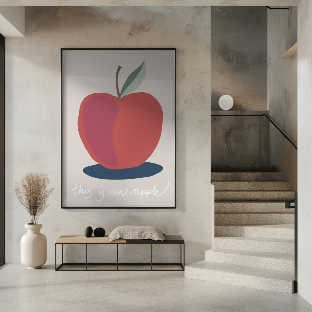 This is an Apple | Poster