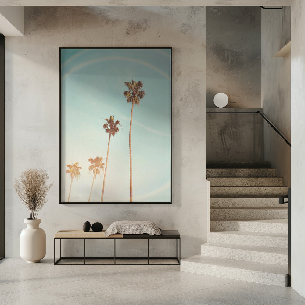 Sunny Cali Palm Tree | Poster