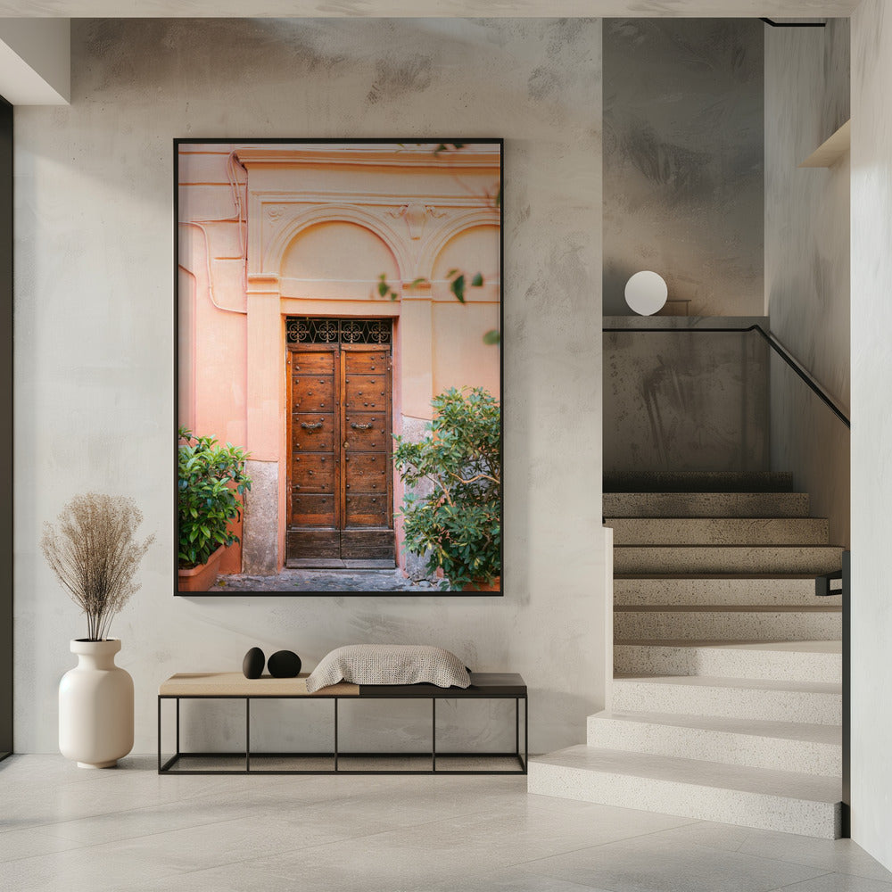 The Trastevere door || | Poster