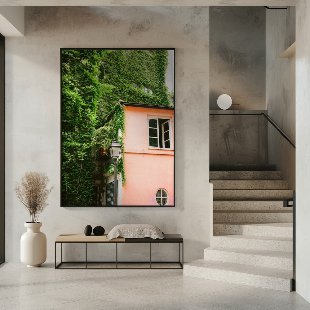 Green and Pink || Montmartre Paris | Poster