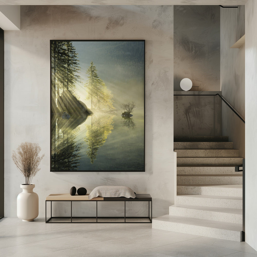 God Rays vertical | Poster