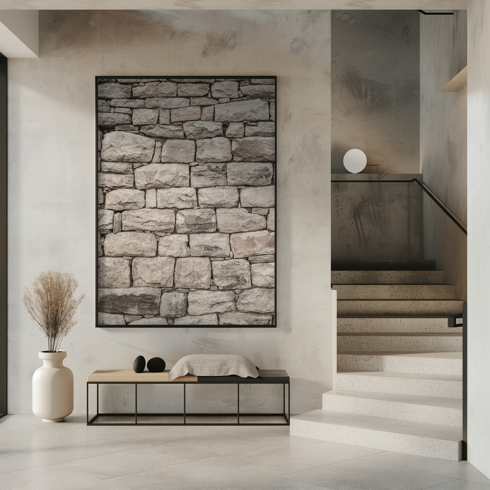 Serene Stonework | Poster