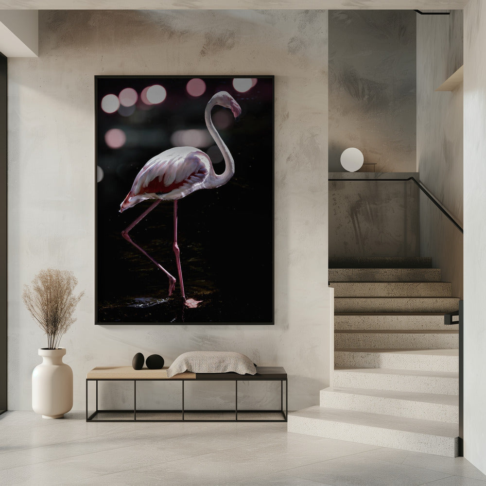 Elegant Flamingo | Poster