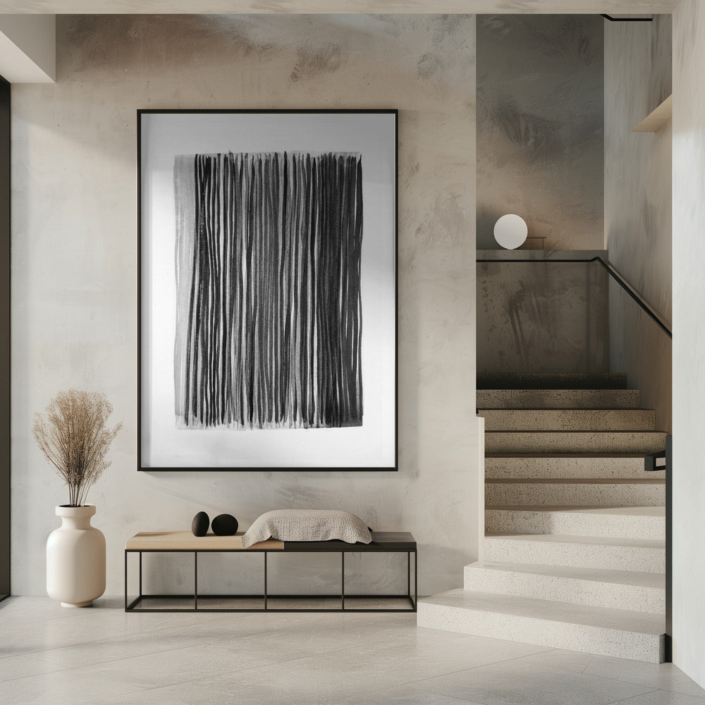 Monochrome Stripes | Poster