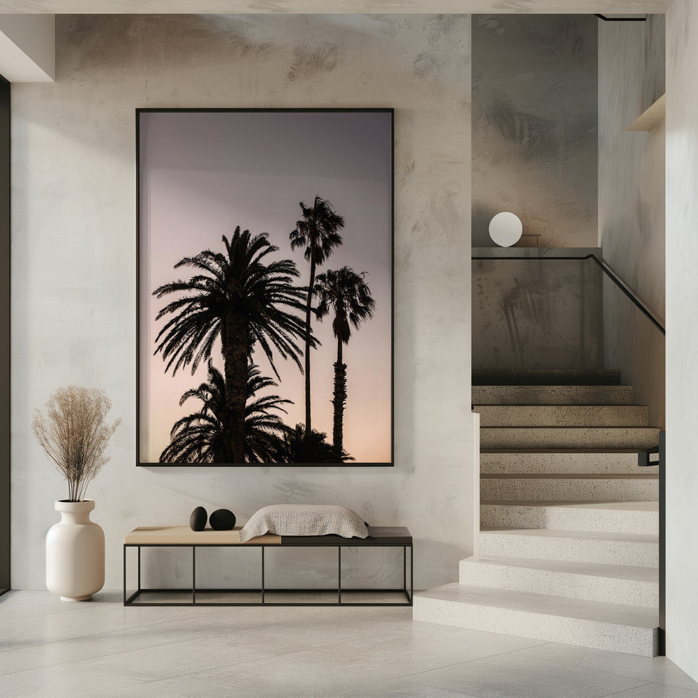 Silhouette of Palm Trees | Poster