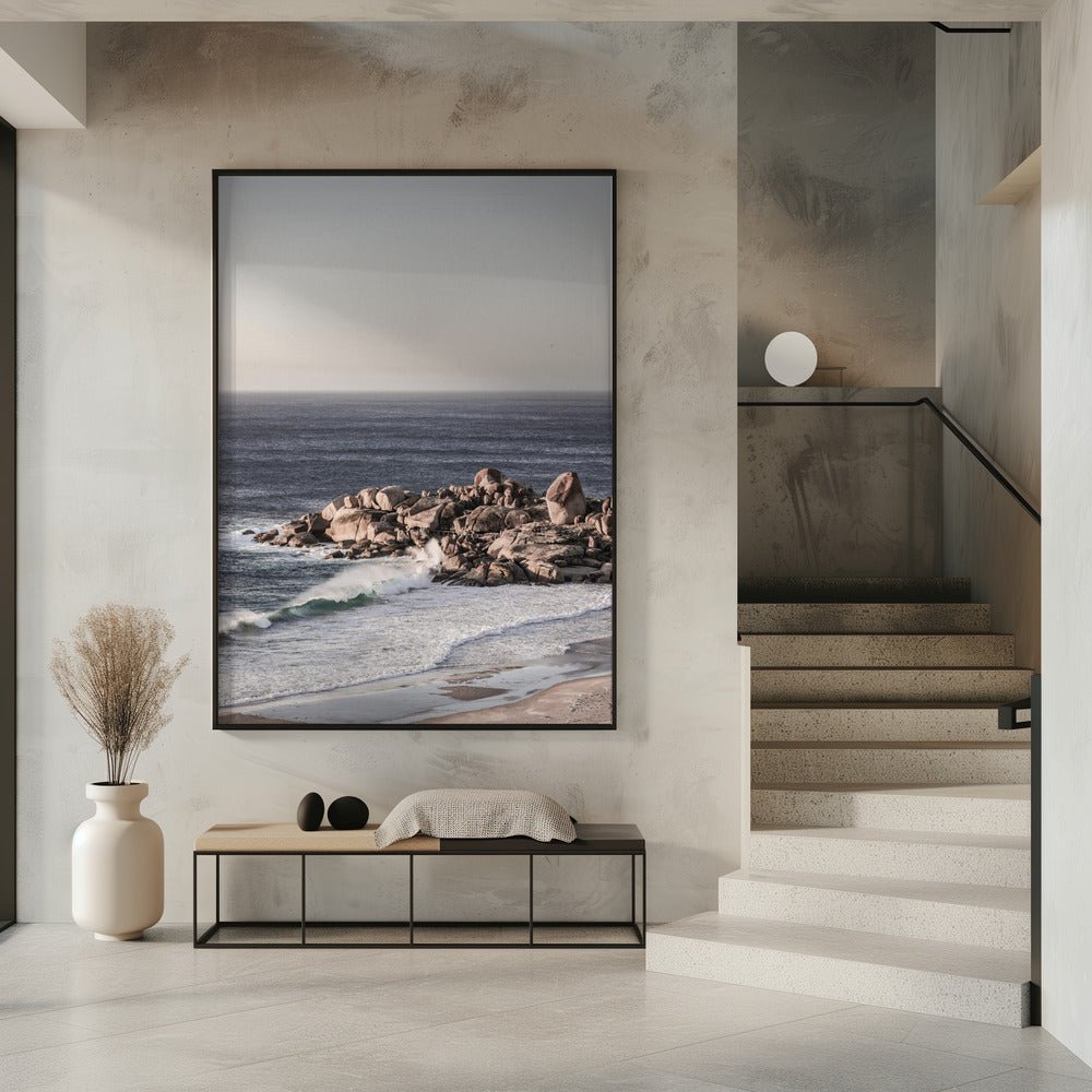 Rocky Shoreline Scene | Poster