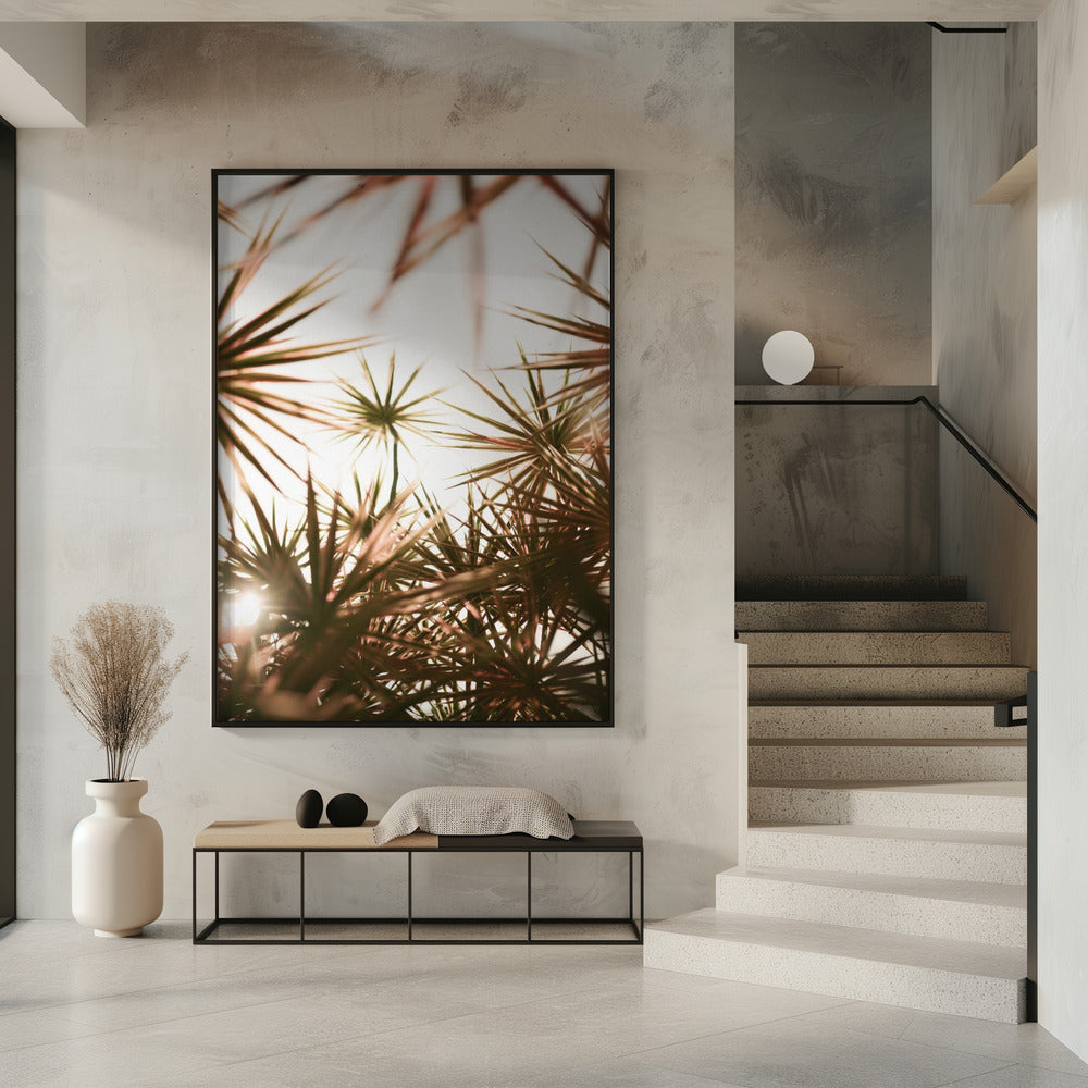 Abstract Beauty Of Spiky Plant | Poster