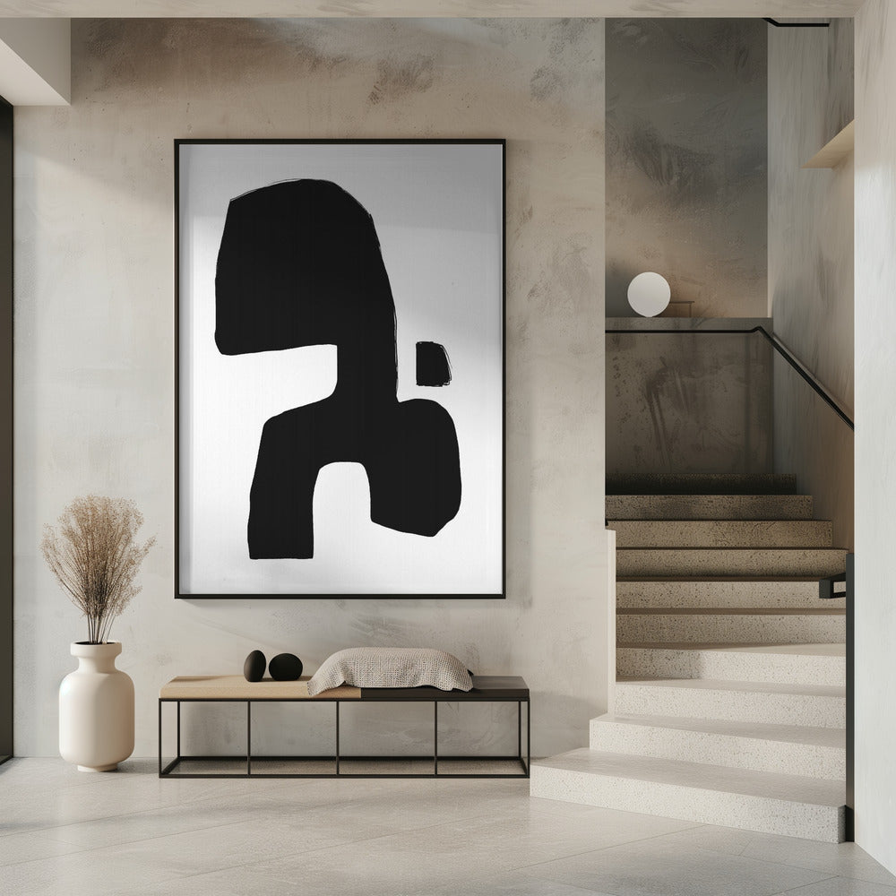 Monochrome Silhouette | Poster