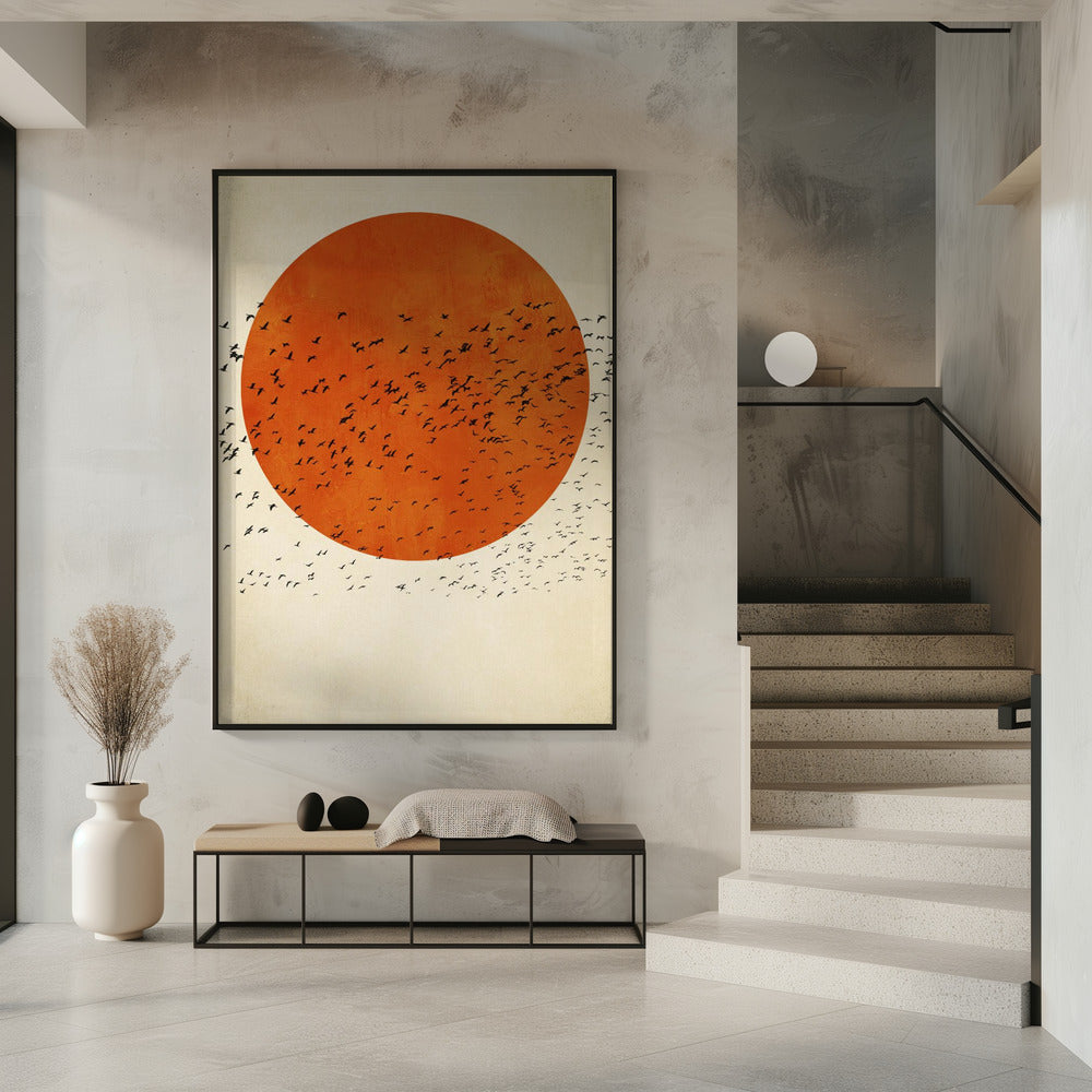 Birds In the Sun | Poster