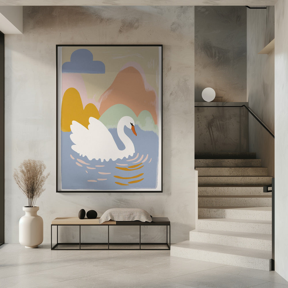 Swan's Dreamscape | Poster